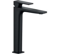 Смеситель для раковины Seven высокий матовый черный SE124128/2BM