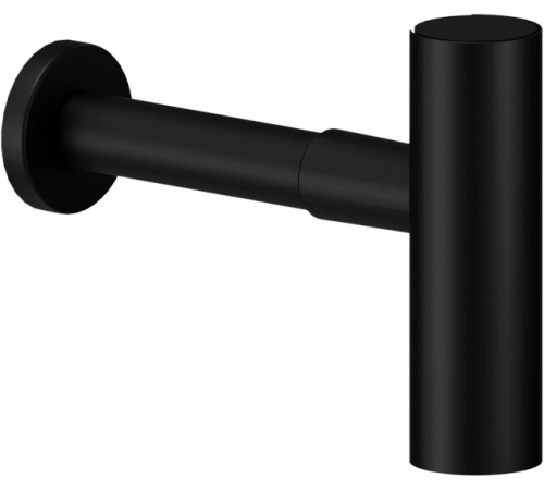 Сифон Avenue глянцевый черный AV00107/10FLP