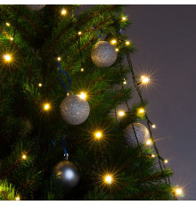 Гирлянда занавес на ель теплый белый 0,451,5м IP20 200-003 теплый белый