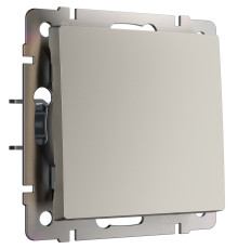 W1210004/ Выключатель одноклавишный (дымчатый) W1210004