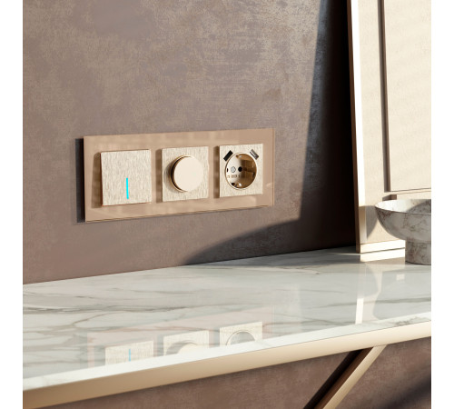 Диммер N (шампань рифленый) W1142010