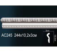 Молдинг полиуретановый Perfect AC245 AC245
