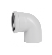 Отвод Ostendorf HTBw 50х87° белый 559440