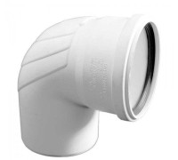 Отвод REHAU RAUPIANO PLUS 87° 110 мм 11234641001