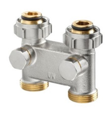 Узел нижнего подключения прямой Oventrop перепускной 3/4x3/4 1016362