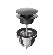 Донный клапан Kerama Marazzi для раковины черный матовый 230KM.01.093