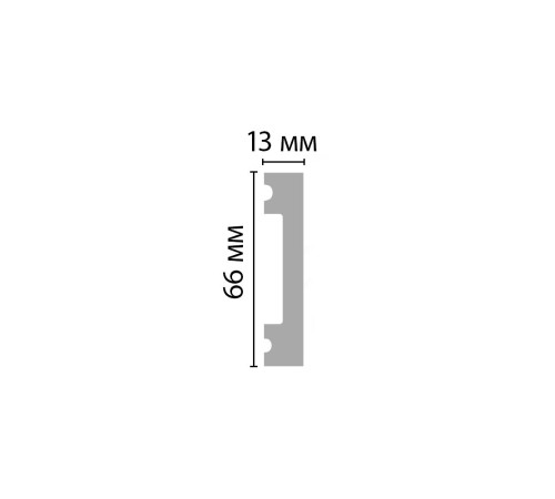 Плинтус напольный DECOMASTER D157-1632G 66х13х2900 мм D157-1632G