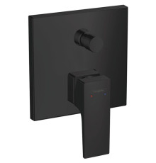 Смеситель для ванны Hansgrohe Metropol однорычажный скрытый монтаж матовый черный 32545670