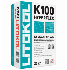 Клеевая смесь Litokol HYPERFLEX K100 серая 20 кг K100