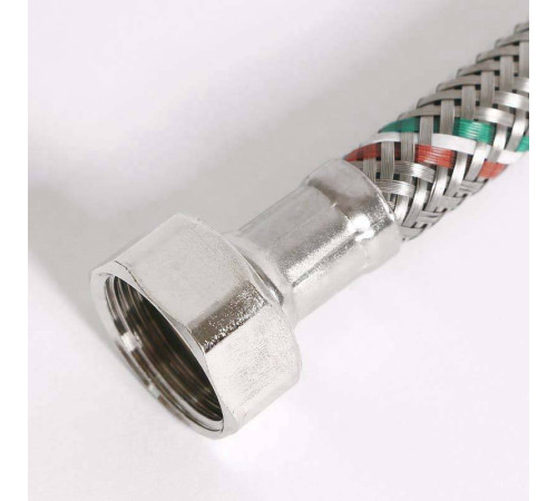 Гибкая подводка для воды Uni-Fitt 1/2 НВ 30 см нержавеющая сталь 501S2003