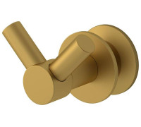 Крючок двойной подвесной Сунержа Виктория для полотенцесушителя матовое золото 032-2010-0002