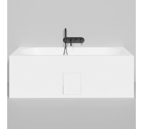 Ванна встраиваемая Salini Ornella Kit 170х75х60 см S-Sense белый глянцевый 103513G