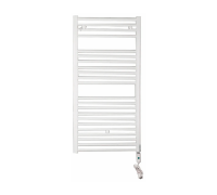 Полотенцесушитель электрический IRSAP ARES/E 1118/580 с выключателем 22 трубки белый EIM058I01IR01NNN03