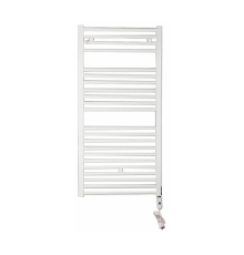 Полотенцесушитель электрический IRSAP ARES/E 1118/580 с выключателем 22 трубки белый EIM058I01IR01NNN03