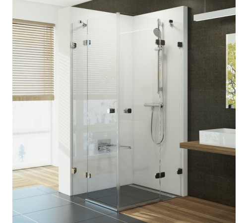 Душевой уголок Ravak Brilliant BSRV4-90 900x900 мм хром стекло Transparent 1UV77A00Z1