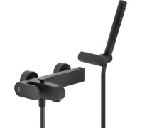 Смеситель для ванны UP с душевым набором матовый черный UP94110BM