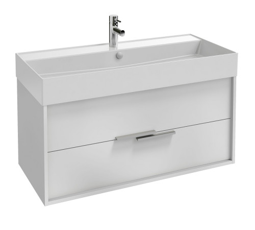 Тумба для раковины Jacob Delafon Vivienne 100 см белый блестящий EB1668-J5-J5