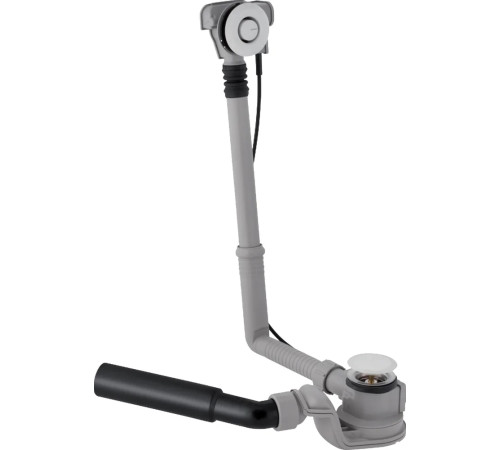 Слив-перелив для ванны Geberit PushControl d52 длина 26 см глянцевый хром 150.755.21.6