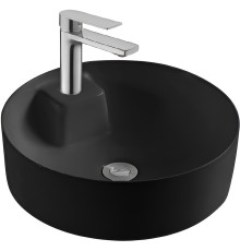 Раковина накладная Aquatek Европа 405x405x140 мм матовый черный AQ5212-MB