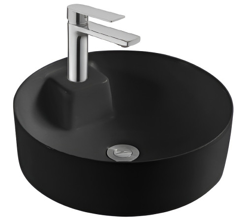 Раковина накладная Aquatek Европа 405x405x140 мм матовый черный AQ5212-MB