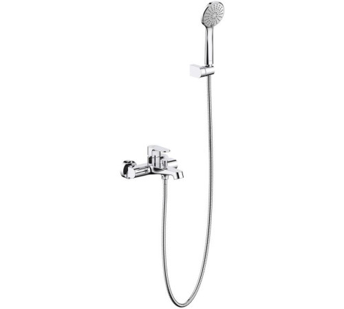 Смеситель для ванны Aquanet Oberon с душевым набором 3jet AQ1249CR