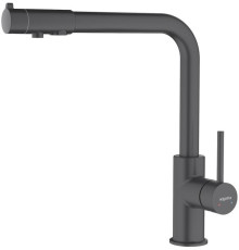 Смеситель для кухни Aquanet Европа под фильтр матовый черный AQ1386MB