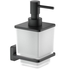 Дозатор для жидкого мыла Aquatek Libra матовый черный AQ4305MB