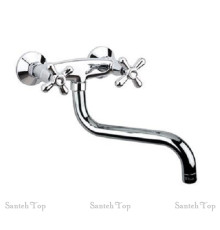 Смеситель для раковины Fiore Margot настенный хром 26CR0642