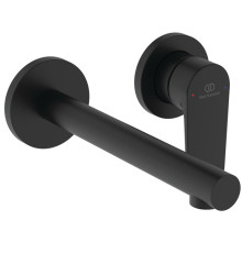 Смеситель для раковины Ideal Standard Ceralife O настенный излив 18 см черный матовый BE019XG