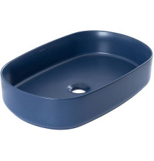 Раковина-чаша накладная Allen Brau Fantasy 55х36х12 см синяя 4.11022.ID