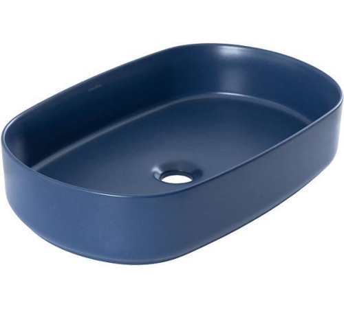 Раковина-чаша накладная Allen Brau Fantasy 55х36х12 см синяя 4.11022.ID