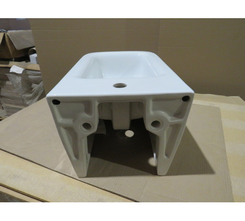 Биде подвесное GSI Nubes 550x350 мм с отверстием под смеситель без крепежа 9665111