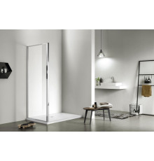 Душевая стенка Aquanet Aria неподвижная 900x2000 мм хром прозрачное стекло AQ ARI WA 09020CH