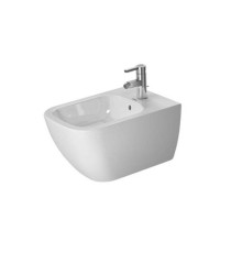 Биде подвесное Duravit Happy D.2 355x540 мм с креплением Durafix цвет Anthracite Matt 2258151300
