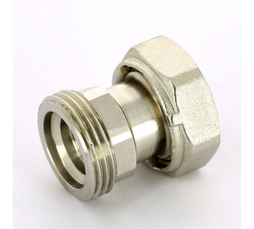 Соединение с накидной гайкой НВ Uni-Fitt 1 никелированное с обратным клапаном 623N4000