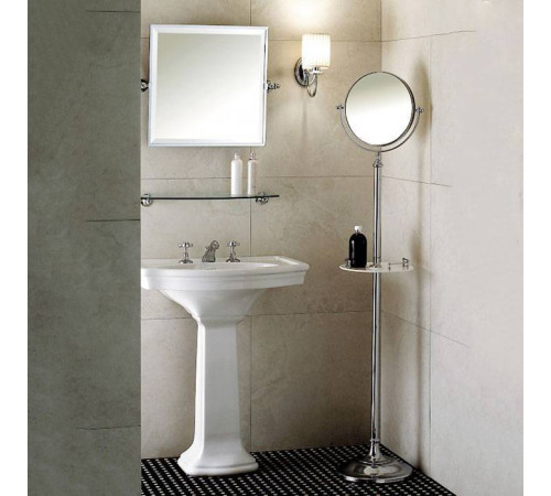 Раковина на пьедестале Devon&Devon New Etoile 70х53 см 3 отв. IBLG3FNET / IBCOLNET