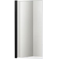 Шторка на ванну Aquanet Delta SBA 08015BL 800x1500 мм поворотная черный профиль AQ DEL SBA 08015BL