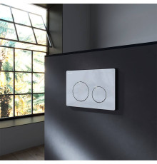 Клавиша для инсталляции механическая AM.PM PrimeFit L пластик хром глянцевый I090151