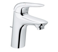 Смеситель для раковины GROHE Eurostyle 2015 Solid S-Size с донным клапаном хром 23707003
