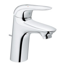 Смеситель для раковины GROHE Eurostyle 2015 Solid S-Size с донным клапаном хром 23707003