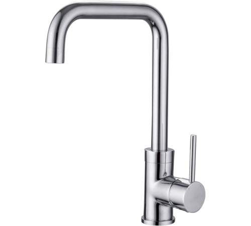 Смеситель для кухни Aquanet Вега квадратный излив хром AQ1080CR