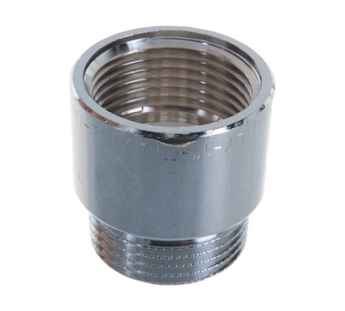 Удлинитель резьбовой Tiemme 1/2 НВ 15 мм хромированный 1500069