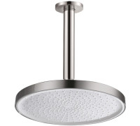 Верхний душ Aquanet AQ2070CR круглый потолочный 260х20 мм хром AQ2070CR