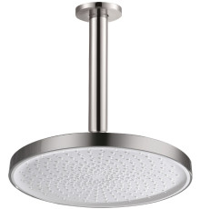 Верхний душ Aquanet AQ2070CR круглый потолочный 260х20 мм хром AQ2070CR