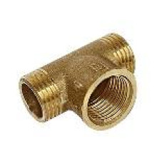 Тройник латунный равнопроходной ELSEN Metalit НВН 1/2 EBF09.12