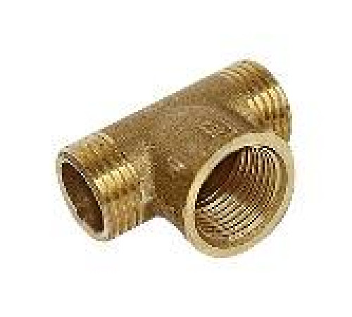 Тройник латунный равнопроходной ELSEN Metalit НВН 1/2 EBF09.12