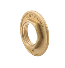 Гайка стопорная латунная с фланцем ELSEN Metalit 3/4 ВР EBF25.34