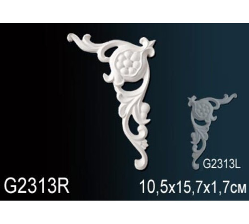 Декоративный элемент Perfect G2313R из полиуретана G2313R