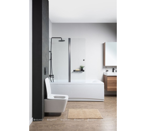 Унитаз подвесной Aquanet Tavr 2.0 W безободковый с сиденьем Soft Close 00243545