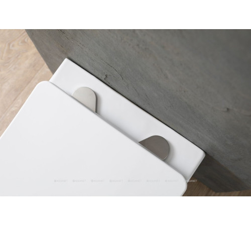 Унитаз подвесной Aquanet Tavr 2.0 W безободковый с сиденьем Soft Close 00243545